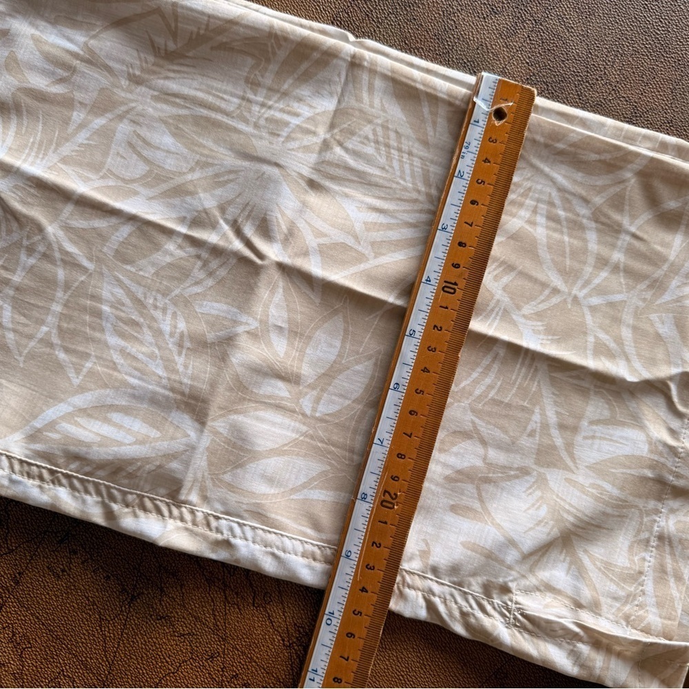 Ripskirt Hawaii Cream Patterned Cropped Pants - Picture 13 of 14